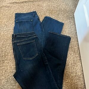 Both jeans size 14